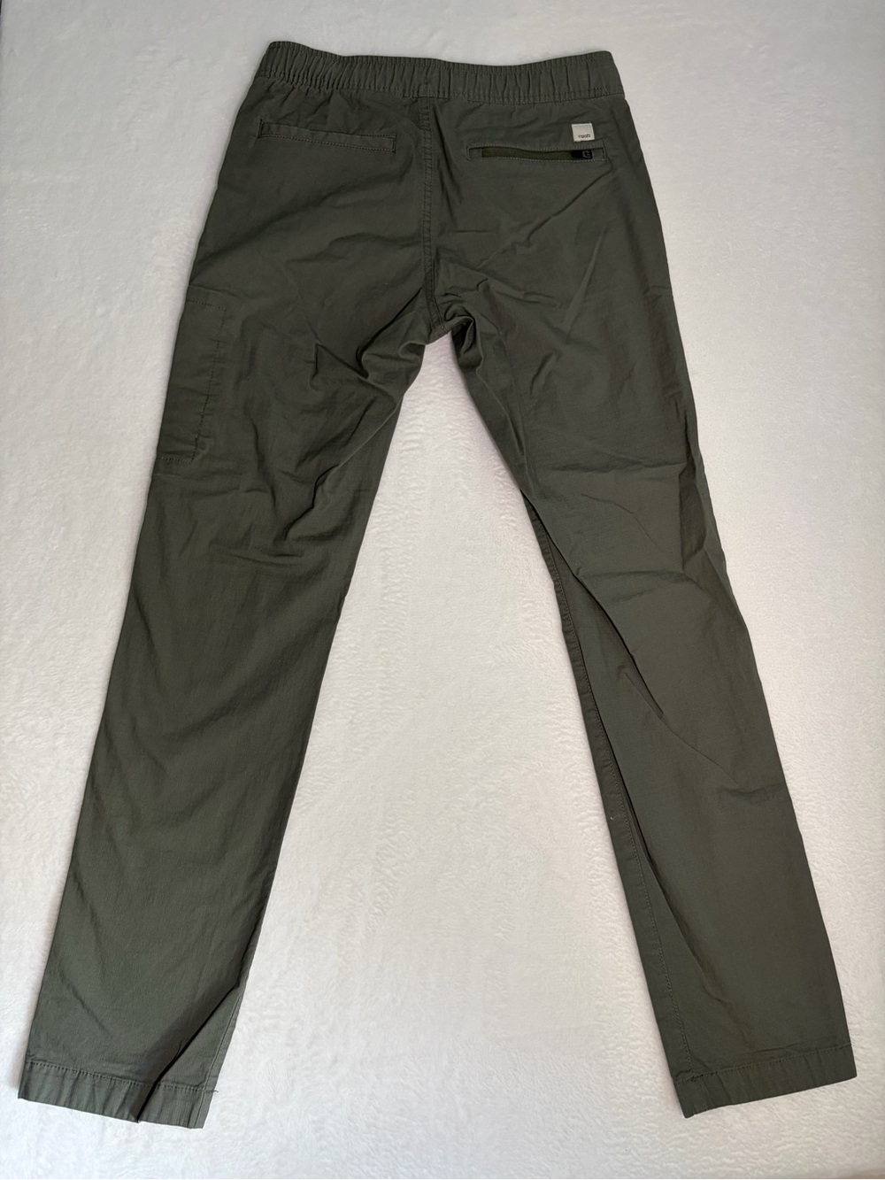 Vuori Ripstop Olive Drawstring Utility Pants - Picture 7 of 8